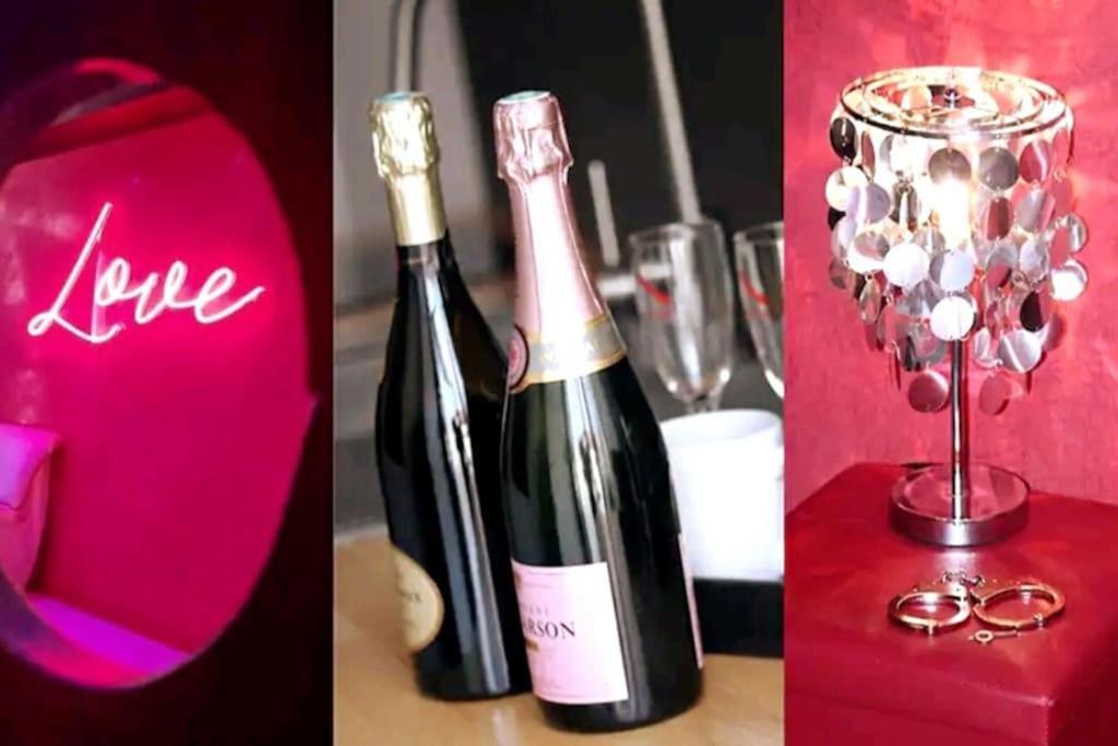 Appartement Balneo Et Sauna Prives The Red Room มอกิโอ ภายนอก รูปภาพ